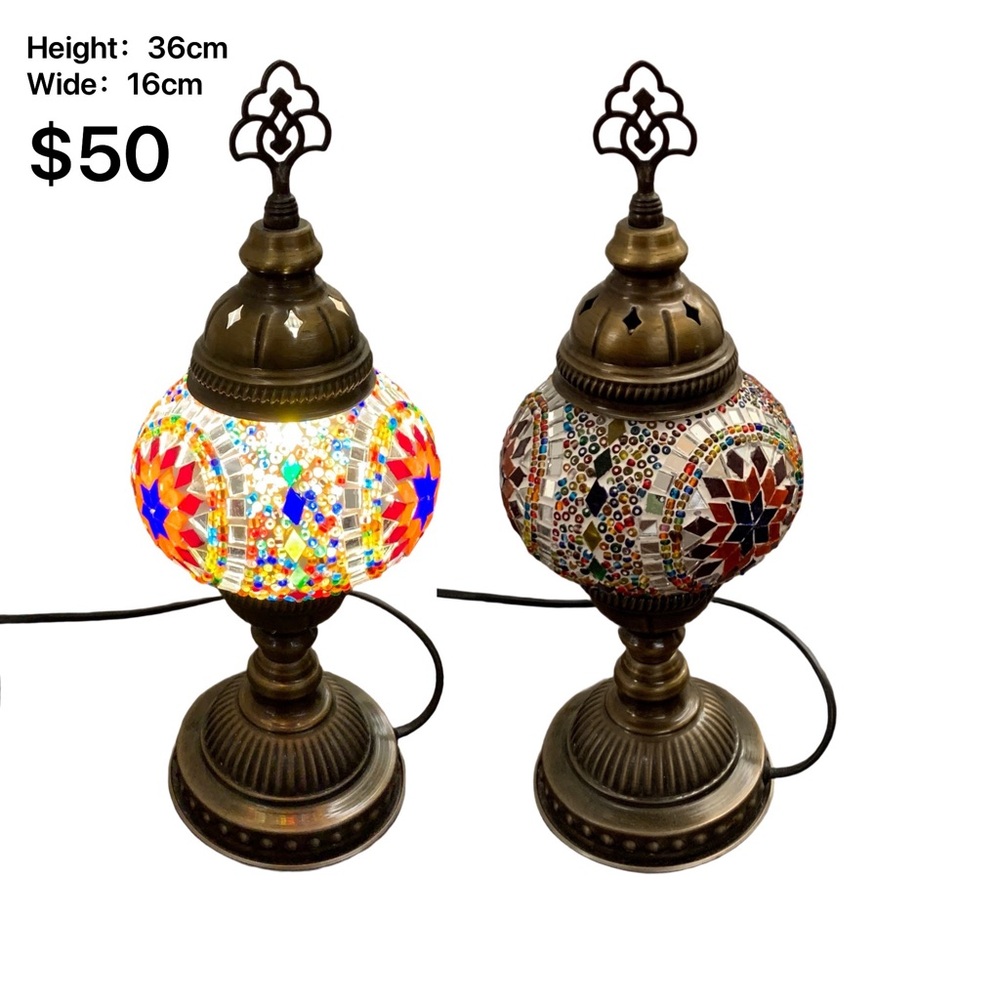 Colorful Mosaic Table Lamp